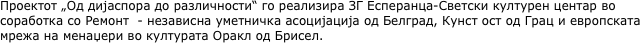 Проектот „Од дијаспора до различности“